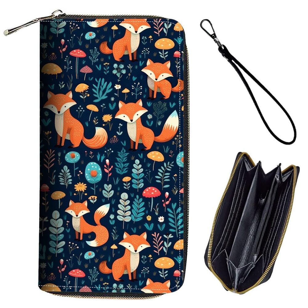 6744 Wallet, RFID Blocking Leather Wallet,Large Capacity Wallet Credit Card